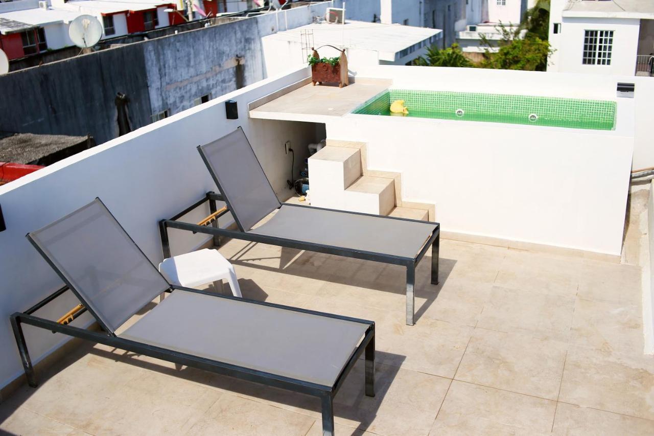 Habitacion, Jacuzzi Rooftop, Gran Wi-Fi Cancún Exterior foto